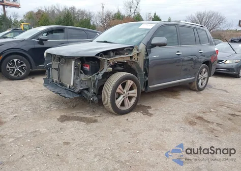 2012 Toyota Highlander Limited V6 from USA, damaged, VIN 5TDDK3EH3CS160287